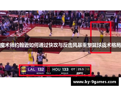 魔术师约翰逊如何通过快攻与反击风暴重塑篮球战术格局